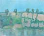 "Paesaggio della Brianza" olio su tela, 40 x 50 cm
